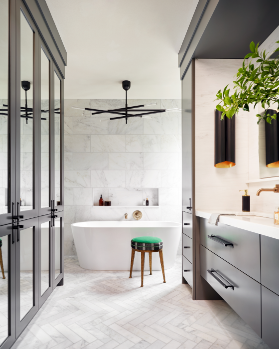 Melanie McKinley Modern Bath