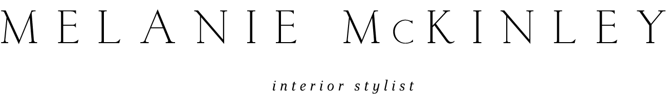 Melanie McKinley Interior Stylist Logo